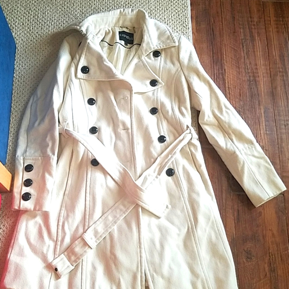 Beautiful condition Express wool blend coat S